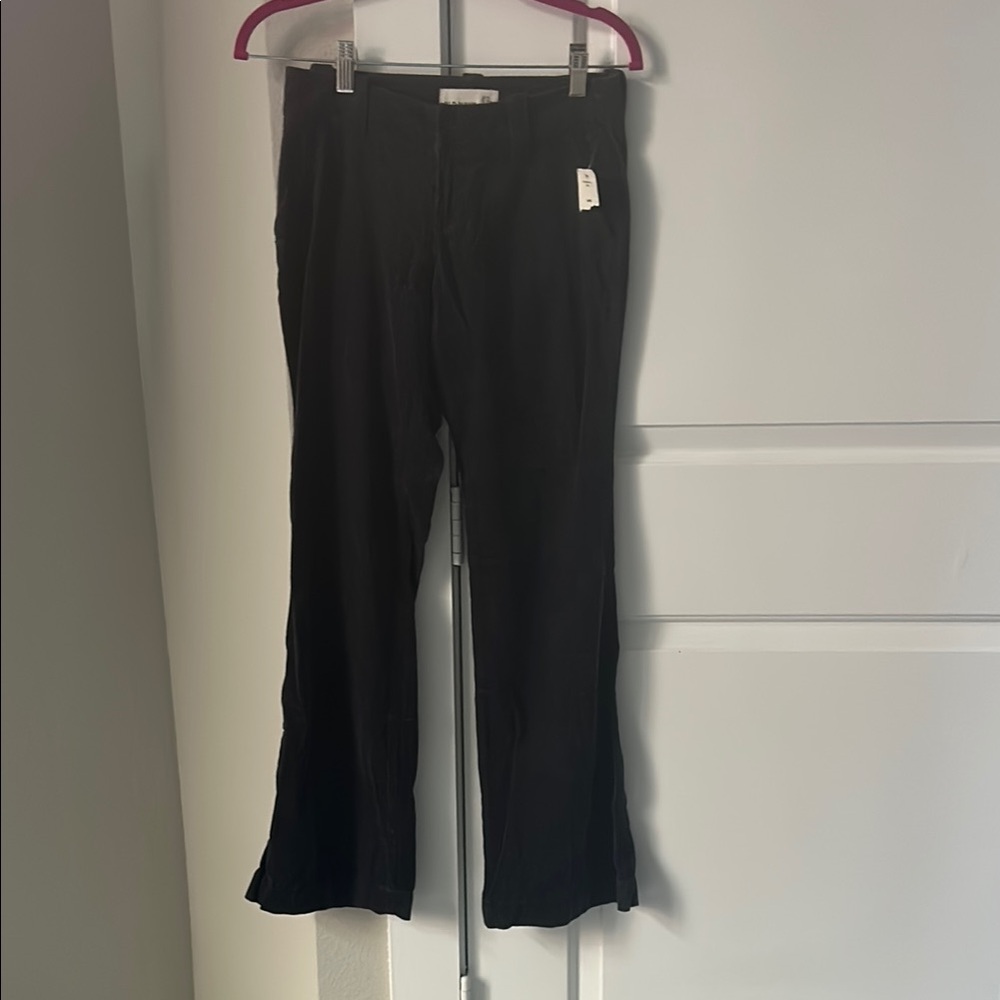 Dark Gray Flared Pants